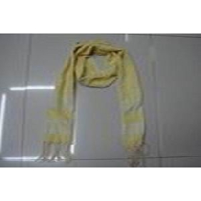 Wholesale 2010 new best soft polyester ladies' light yellow scarves neckwear