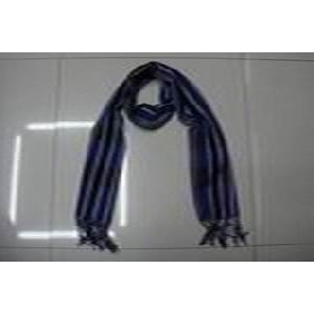 Wholesale Stylish ladies' black & blue polyester hotsale scarves neckwear