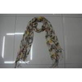 Wholesale Popular colorful printed slub ladies' hot sale scarves neckwear