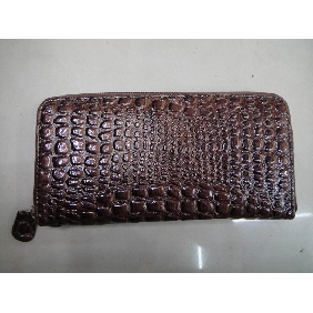 Noble design popular high quality long discount women's wallets side with zipper