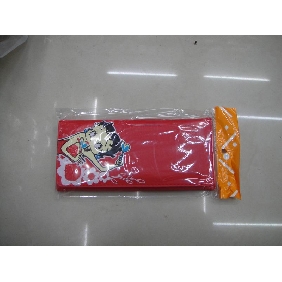 Wholesale Betty fashionable long bifold PU girls' wallet with card compartments