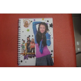 Wholesale Fashion PP A5 60 Sheets Diary Book With Beautiful Girl Design For Girls Gift