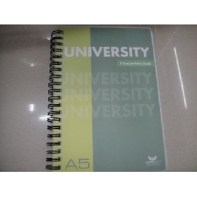 Wholesale Wholesales Transparent Plastic Cover Business Notebooks With 125 Sheets