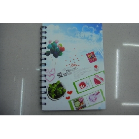 Wholesale A5 90 Sheets Diary Book With White Beautiful Pattern Card Paper Design