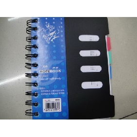 Wholesale School Supplies Stationery Cardboard Plastic Cover Notebooks With 90 Sheets