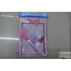 Wholesale A5 58 Sheets Diary Book With Pink Hardcover For Girls Gifts