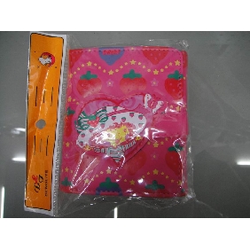 Wholesale Lovely Dora dedicate fashionable short trifold PU leather wallet with coin bag 9chn46