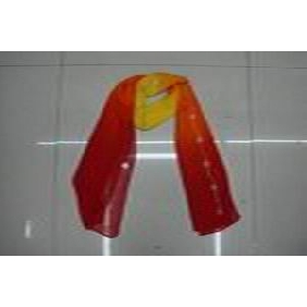 Wholesale Popular sanguine & yellow chiffon ladies' hotsale scarves neckwear 9cin34