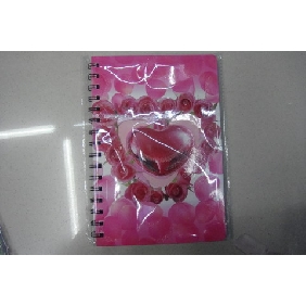 Wholesale A5 80 Sheets White Card Diary Book With Delicate Design Suitable For Gift