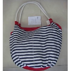 Wholesale Stripe Sylish Handbags Of A Blue White Alternate With For All The Ladies 9cgn35