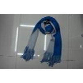 Wholesale Popular steelblue and white artificial cotton ladies' hotsale scarves neckwear 9cin40