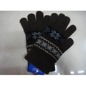 Men Style Polyester Material 2010 New Design Top Sale Gloves