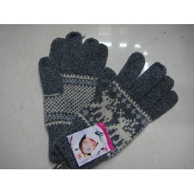 Men Style Wool  Material 2010 New Design Top Sale Gloves