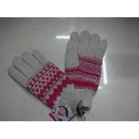 Wholesale Ladies Wool Material 2010 Fashion Design Top Sales Gloves