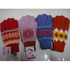 Ladies Wool Material 2010 Fashion Design Top Sales Gloves