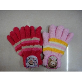 Wholesale Ladies Style Polyester Material 2010 New Design Top Sale Gloves