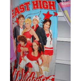 Wholesale beach towel with cheerleader group for promotion mostly people like