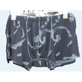 Wholesale 95% cellulosic 5% urethane elastic fibre colorful men underwear