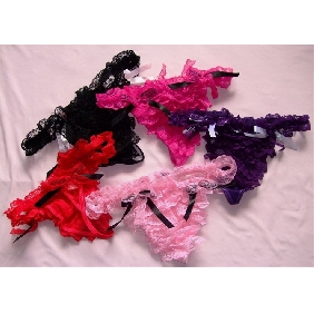Wholesale LACE Thong PANTIES UNDERWEAR STRING Lingerie S ML of intimate apparel