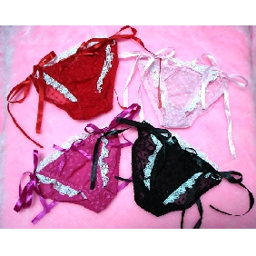 Mesh Sexy Thong Panty G-String Lingerie Lace Underwear