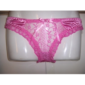 Sexy cute Lace pink Size S L M underwear briefs
