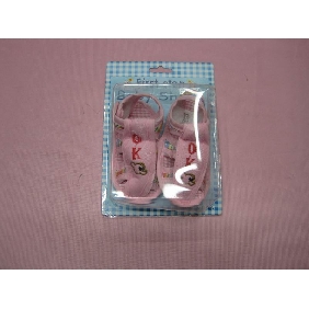 Wholesale trendy soft organic pink baby shoes