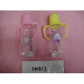 Wholesale Two-handled Arc feeding bottle with Pleasant Goat pattern (large-sized,250ml)