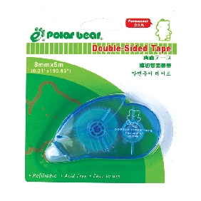 Wholesale blue Die cutting double-sided adhesive tape permanent adhesive