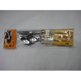 stainless steel fork and knife set for dining