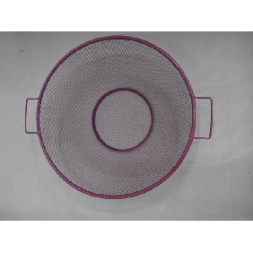 Wholesale attractive purple iron colander