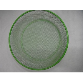 attractive green iron colander