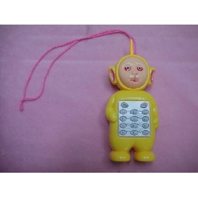 Wholesale teletubbies yellow cute novelty toy cellphone for children
