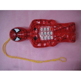 Wholesale Spider man red fantastic toy cellphone for kids