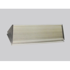Wholesale silvery aluminum alloy Place Card Holders for Conference and office