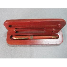 Wholesale 1 packer Rosewood fountain Pen Display Case, red sandalwood