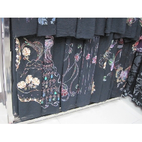Wholesale Exquisite hand printing Oblong silk scarf neckwear Fashion Accessories