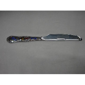 Wholesale stainless flower design handle knife for dining