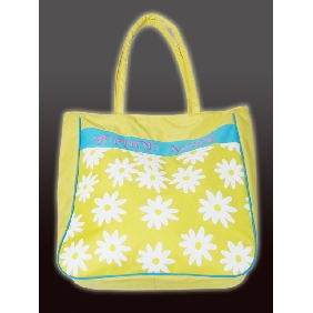 Wholesale hot seller yellow leather cloth beach tote bags handbag Brand new