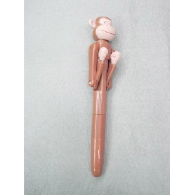 Wholesale Promotional animal  plastic children's blue Stick ball  pen/ ballpoint