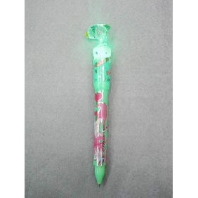 Wholesale Fancy promotional cartoon flash children's plastic stick ball pen/ ballpoint