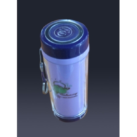 Wholesale 350ml Blue plastic outer space cup promotional gift