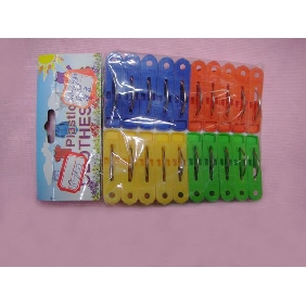 Wholesale Multicolor Plastic Clothes Pegs Clips Clothespins 20 PCS New