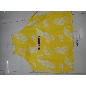 Wholesale Yellow Square kichen accessories cooking apron for chef
