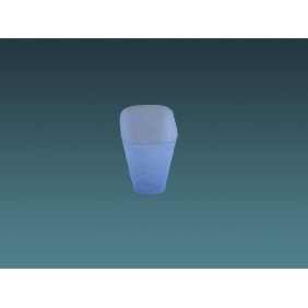 Best seller blue square plastic cup container on sales
