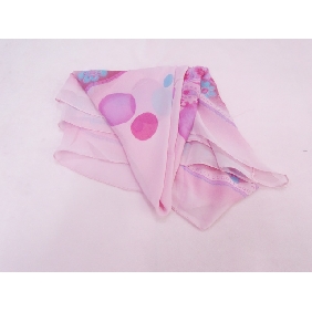 Wholesale Light Pink Soft FlORAL Design Silk Scarf Warp Shawl Women's Style