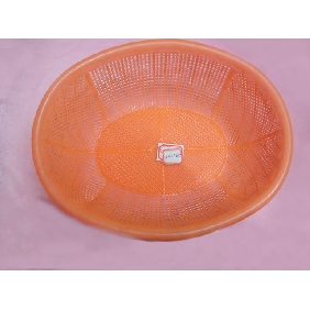 Wholesale vegetable holder of plastic washing and dried oval basket