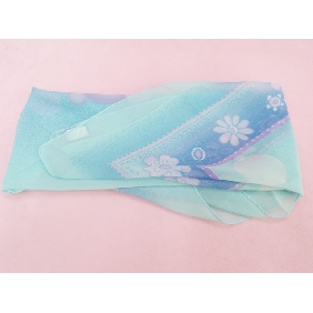 Wholesale Light BlueSoft Fashion Design Silk Scarf Warp Shawl Women's Style