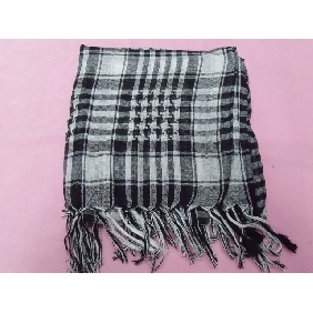 Wholesale FASHION KNITTED HOUNDSTOOTH NECK SCARF SHAWL WRAP
