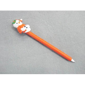 Wholesale Fancy promotional colorful animal polymer clay children's blue ball pen/ ballpoint