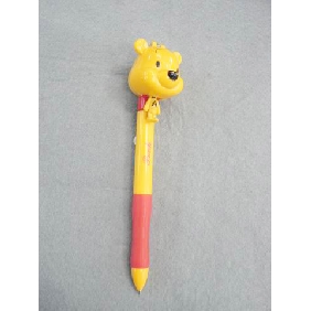 Fancy promotional colorful animal polymer clay children's blue ball pen/ ballpoint